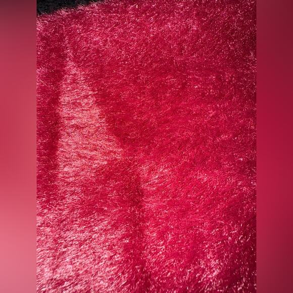 NEW KUT FROM THE KLOTH JANA FUZZY OPEN FRONT CARDIGAN WINE RED POCKETS SZ XS - Picture 10 of 11